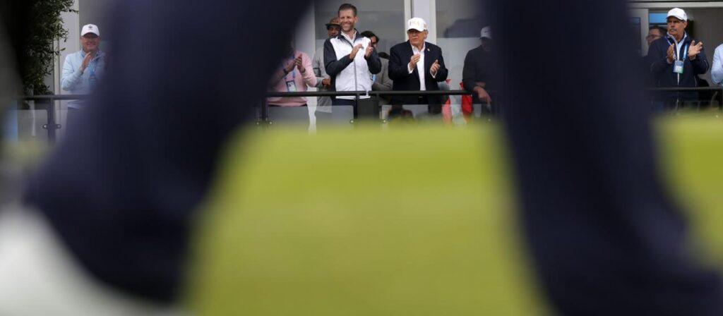 US-Präsident Trump in Irland: Golf, Proteste und ein heikles Thema