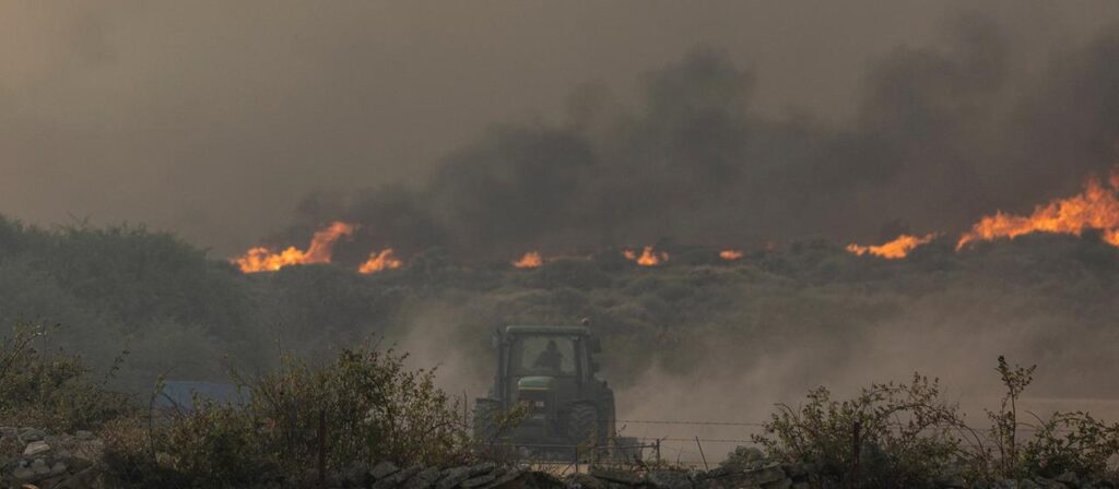 Meteorologen waren vor Gesundheitsschäden durch Großfeuer
