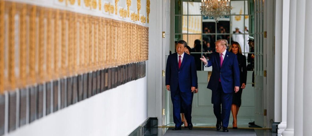 Prunk und Pandas: Trump empfängt Xi in Washington