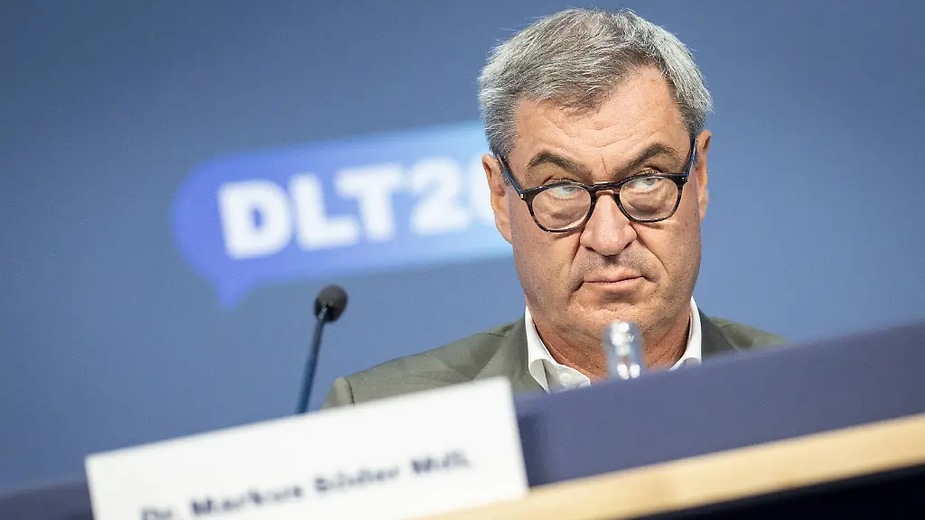 Wenn AfD und Linke regieren: Söder will Berlin und Sachsen-Anhalt den Geldhahn abdrehen