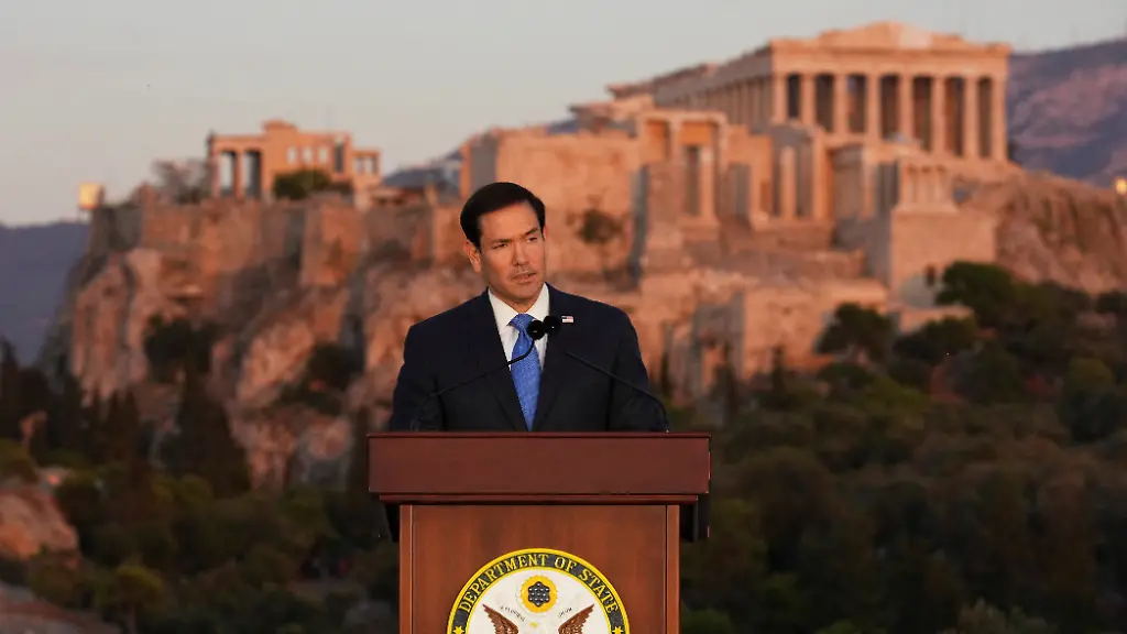„Mut und die Stärke“: Rubio wirbt in Athen für engere Zusammenarbeit des Westens