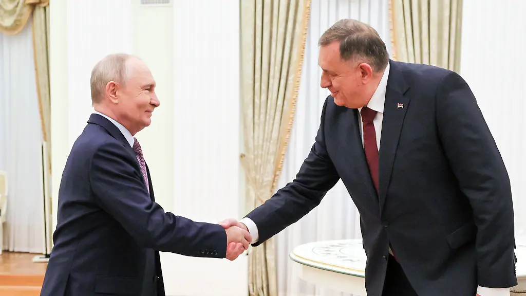 „Sind politische Gewinner“: Bosnisch-serbischer Hardliner Dodik dankt Trump und Putin