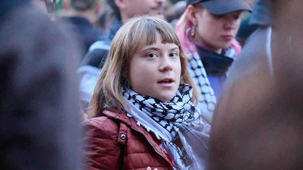 Berlin gedenkt Hamas-Opfer: Greta Thunberg demonstriert in Kreuzberg für Palästina