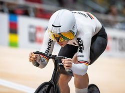 Pauline Grabosch fliegt auf der Bahn zum WM-Titel im 1000-Meter-Zeitfahren