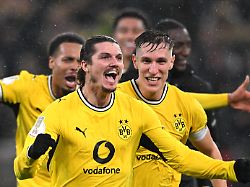 „Hat unglaublichen Fuß“: BVB diskutiert sich in Nachspielzeit zum Pokal-Geniestreich