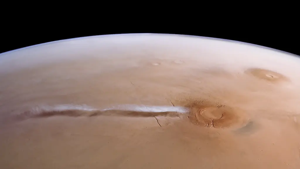1800 Kilometer lang: Forscher lösen Rätsel um gigantische Mars-Wolke