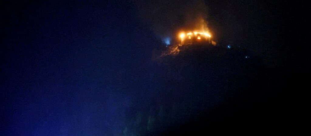 „Adlerhorst“ der Nazis: Großbrand im Kehlsteinhaus am Obersalzberg