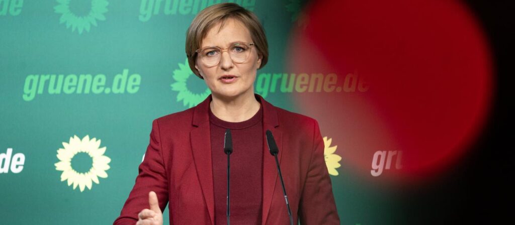Grünen-Chefin Brantner befürwortet Stopp der Sondierungen in Berlin