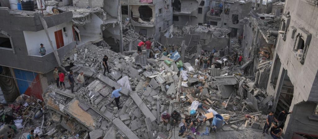 Gaza und die Toten unter den Trümmern – warten auf die Bergung