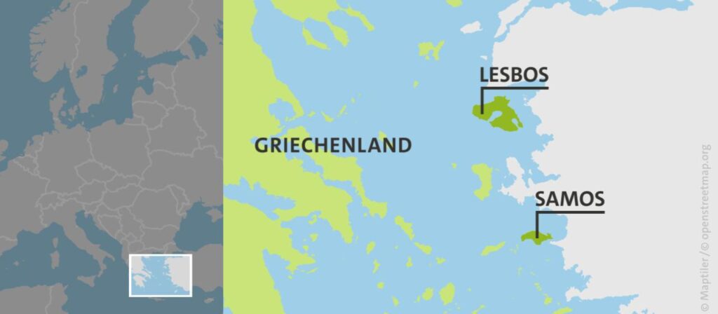 Zwölf Migranten bei zwei Bootsunglücken in der Ägäis gestorben