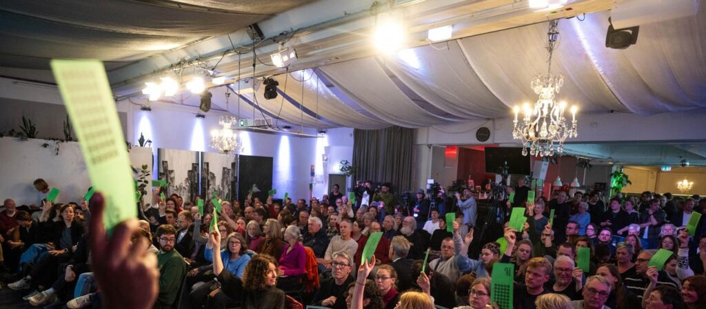 Berlin: Grüne und SPD stimmen für Koalitionsgespräche mit Linke