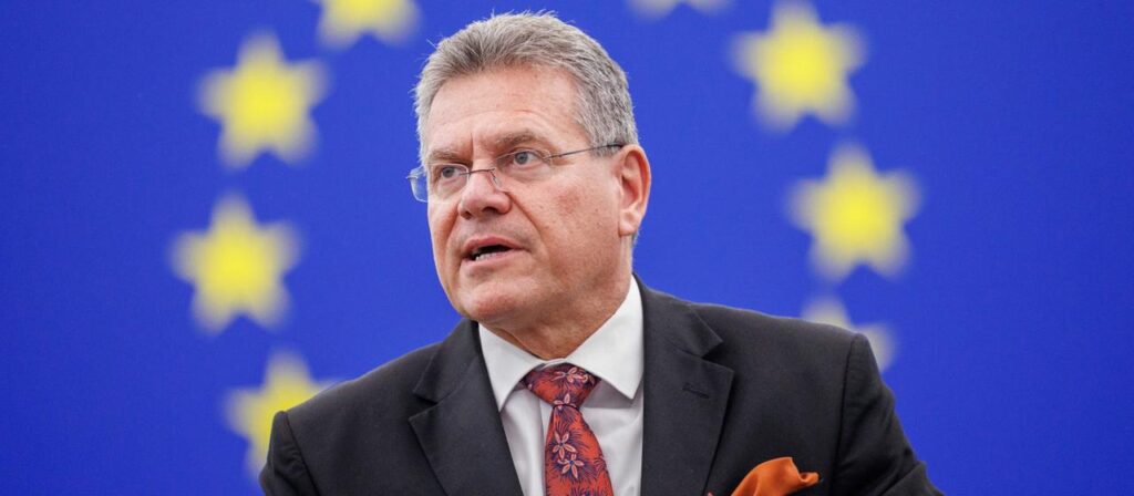Hohe Erwartungen an Besuch von EU-Handelskommissar Sefcovic in Peking