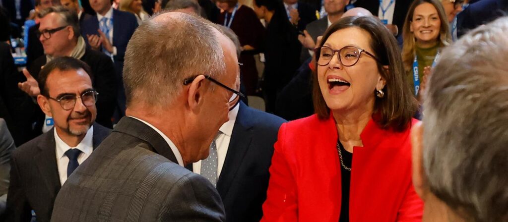 CSU-Parteitag: Merz äußert sich nicht zur Präsidentinnen-Frage