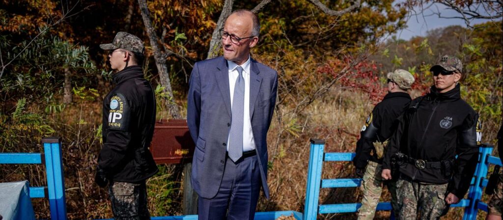 Merz hofft auf friedliche Wiedervereinigung Koreas