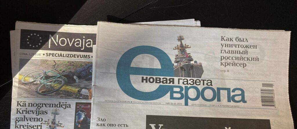 Aus für die Nowaja Gaseta in Russland: „Die Zeitung gibt es nicht mehr“