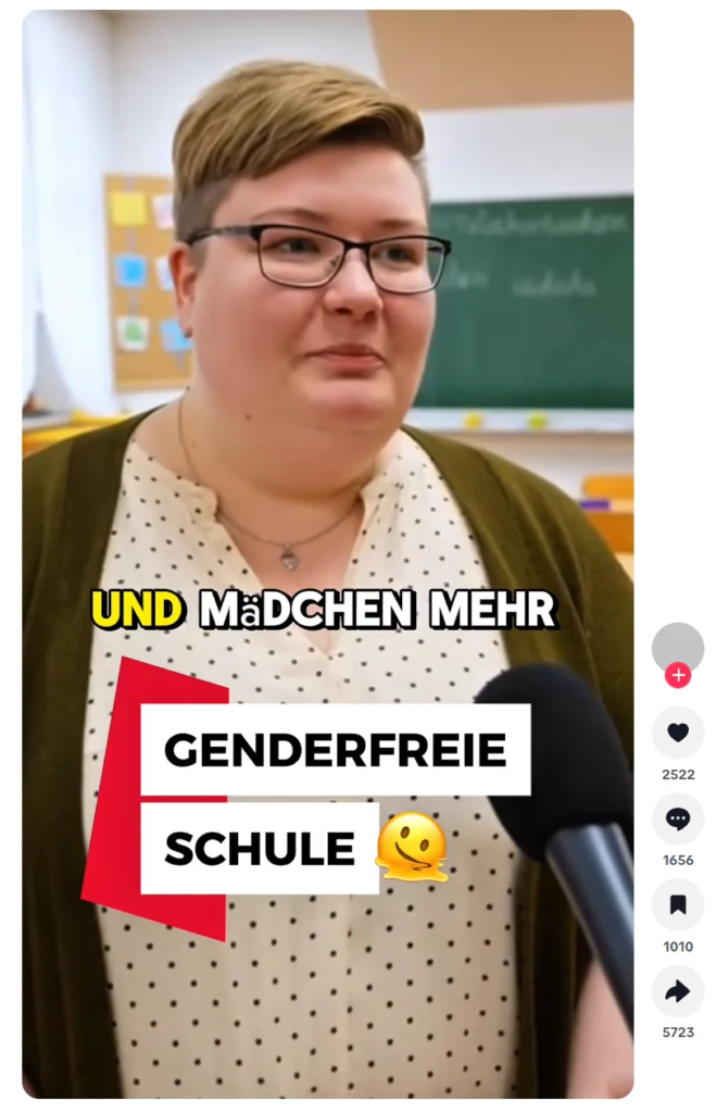 „Genderfreie Schule“: Das Video ist mit KI gemacht