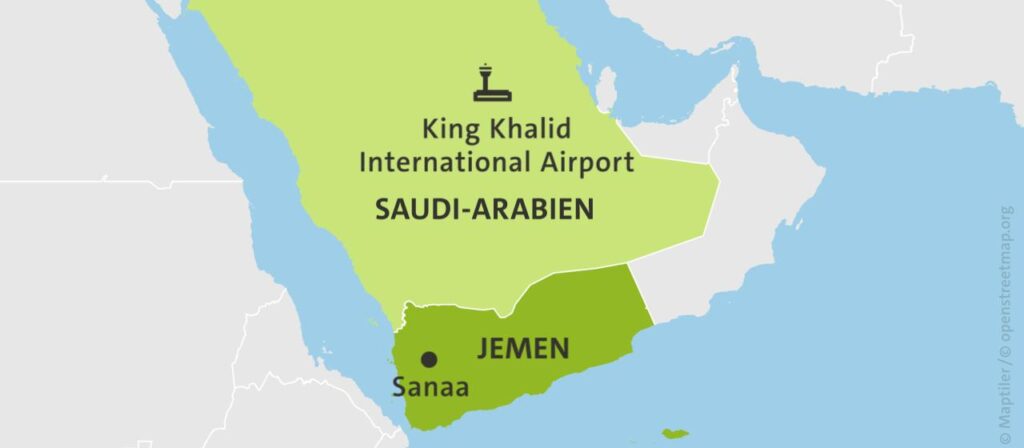 Huthis greifen erneut Flughäfen in Saudi-Arabien an