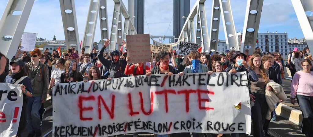 Landesweite Demonstrationen: Frankreichs Schüler lassen nicht locker