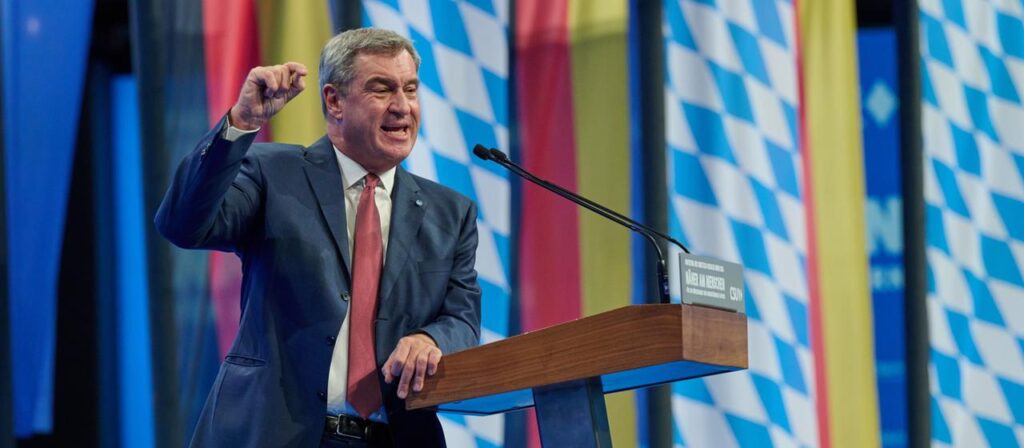CSU-Parteitag: Söder fordert Kampf gegen AfD und Linke