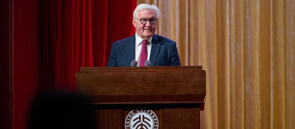 Steinmeier-Rede in China: „Mit Größe und Macht kommt große Verantwortung“