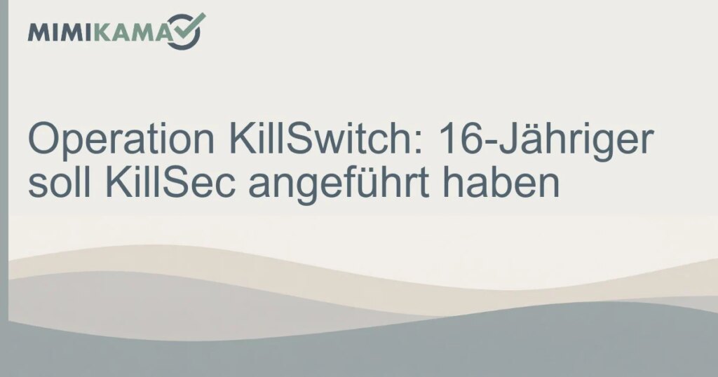 Operation KillSwitch trifft Cybercrime-Gruppe KillSec