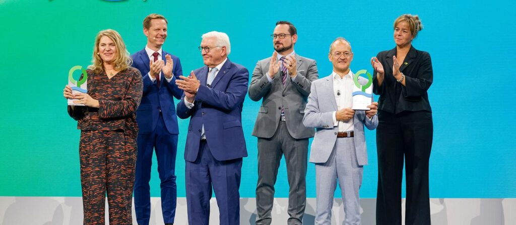 Steinmeier bei Umweltpreis-Verleihung: „Die Fieberkurve unseres Planeten zeigt deutlich nach oben“